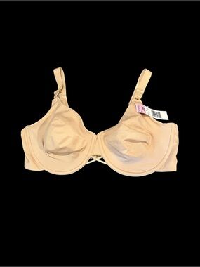NWT Curvation Full Coverage Padded Underwire Nude Bra 40D Style 5304570